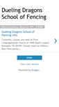 Mobile Screenshot of dueling-dragons.blogspot.com