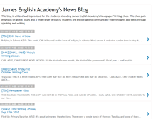 Tablet Screenshot of jamesenglishnews.blogspot.com