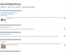 Tablet Screenshot of entre-tizas-y-tic-itas.blogspot.com