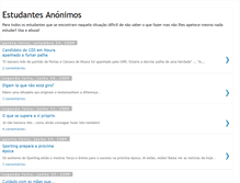 Tablet Screenshot of estudantesanonimos.blogspot.com