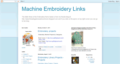 Desktop Screenshot of letslearnmachinceembroidery.blogspot.com