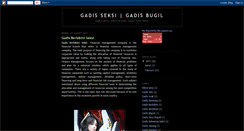 Desktop Screenshot of gadismau.blogspot.com