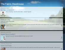 Tablet Screenshot of fabricwarehouse.blogspot.com