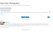 Tablet Screenshot of katesalerphotography.blogspot.com