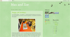 Desktop Screenshot of maxloganandzoesahale.blogspot.com