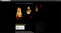 Desktop Screenshot of marieangebordasupdates.blogspot.com