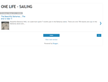 Tablet Screenshot of onelifesailing.blogspot.com