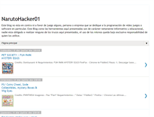Tablet Screenshot of narutohacker01.blogspot.com