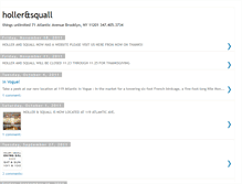 Tablet Screenshot of hollerandsquall.blogspot.com