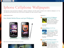 Tablet Screenshot of iphonecellphonewallpapers.blogspot.com