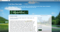 Desktop Screenshot of full-divx-film-indir.blogspot.com