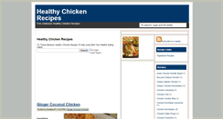 Desktop Screenshot of healthy-chicken-recipes.blogspot.com