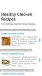 Mobile Screenshot of healthy-chicken-recipes.blogspot.com