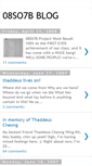 Mobile Screenshot of class08so7b.blogspot.com