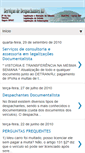 Mobile Screenshot of despachantes-servicos.blogspot.com
