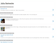 Tablet Screenshot of juliasteinecke.blogspot.com