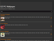 Tablet Screenshot of ezpcwallpaper.blogspot.com