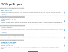 Tablet Screenshot of focuspublicspace.blogspot.com