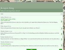 Tablet Screenshot of kouponking.blogspot.com