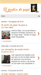 Mobile Screenshot of eljardindepapa.blogspot.com