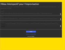 Tablet Screenshot of hibou-intempestif.blogspot.com