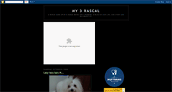 Desktop Screenshot of my3rascal.blogspot.com