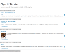 Tablet Screenshot of objectif-reprise.blogspot.com