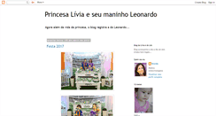Desktop Screenshot of liviaprincesinha.blogspot.com