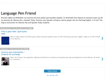 Tablet Screenshot of languagepenfriend.blogspot.com