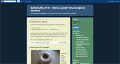 Desktop Screenshot of baranganantik.blogspot.com