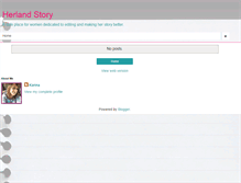 Tablet Screenshot of herlandstory.blogspot.com