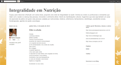 Desktop Screenshot of integralidadeemnutricao.blogspot.com