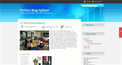 Desktop Screenshot of perfectblogxplorer.blogspot.com