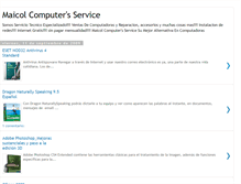 Tablet Screenshot of maicolcomputersservice.blogspot.com