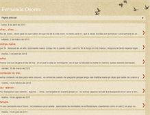 Tablet Screenshot of fernandaosores.blogspot.com