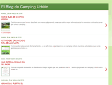 Tablet Screenshot of campingurbion.blogspot.com