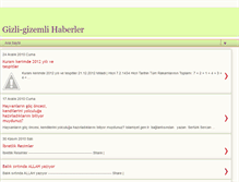 Tablet Screenshot of gizlihaberler.blogspot.com