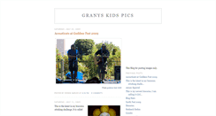 Desktop Screenshot of granys-kids-pics.blogspot.com