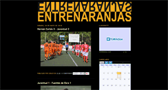 Desktop Screenshot of entrenaranjas.blogspot.com