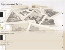 Tablet Screenshot of cards-expressionsoflove.blogspot.com