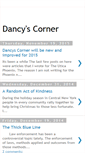 Mobile Screenshot of dancyscorner.blogspot.com