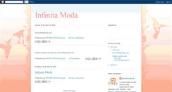 Desktop Screenshot of infinitamoda.blogspot.com