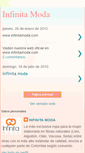 Mobile Screenshot of infinitamoda.blogspot.com