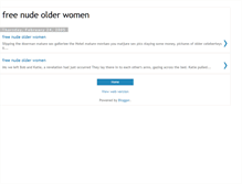 Tablet Screenshot of free-nude-older-women.blogspot.com