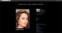 Desktop Screenshot of beautifulgirlcewekcantik.blogspot.com