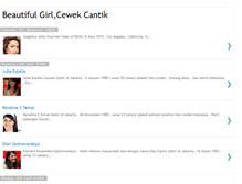 Tablet Screenshot of beautifulgirlcewekcantik.blogspot.com