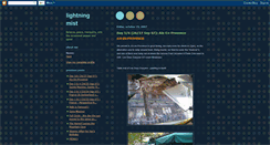Desktop Screenshot of lightningmist.blogspot.com