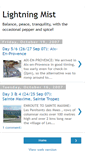 Mobile Screenshot of lightningmist.blogspot.com