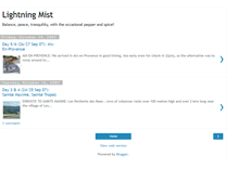 Tablet Screenshot of lightningmist.blogspot.com