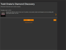 Tablet Screenshot of diamondsbydrake.blogspot.com